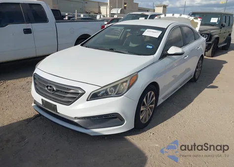 2016 Hyundai Sonata Sport from USA, damaged, VIN 5NPE34AFXGH264105